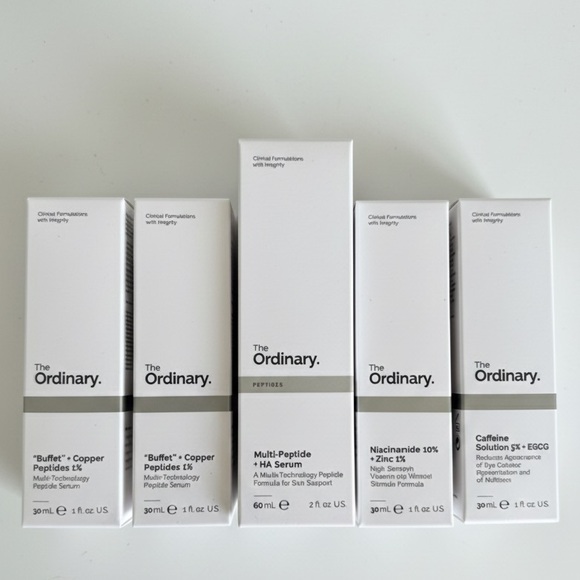 The Ordinary Other - 🆕 THE ORDINARY 5 PIECE SKINCARE SERUM SET OF 5 - SEALED